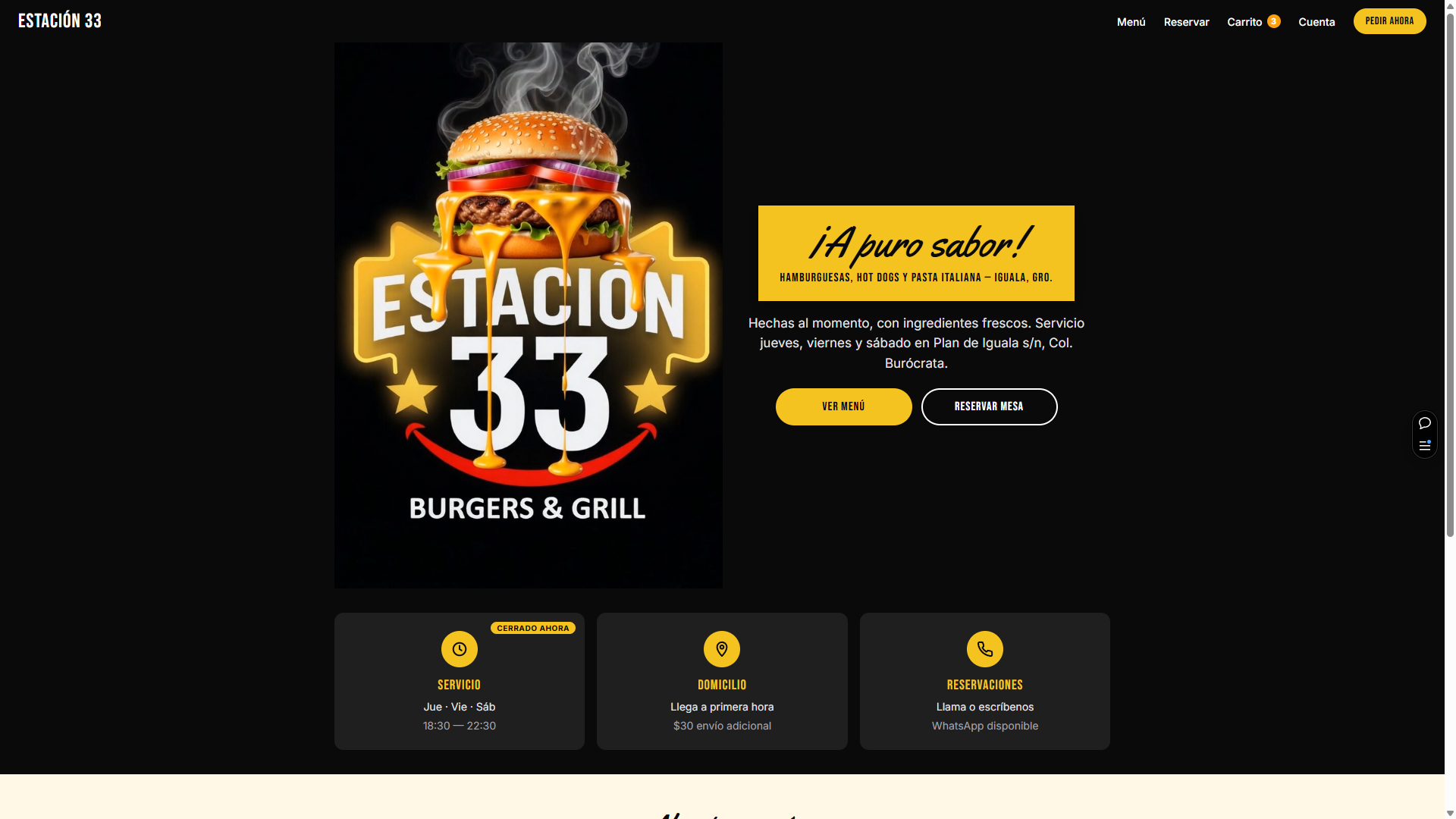 Cover for Estacion 33